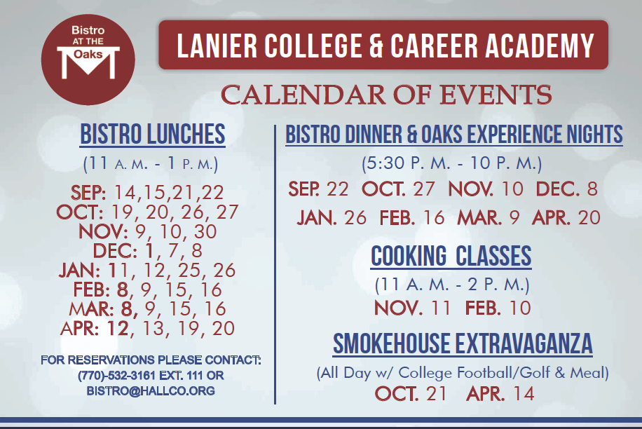Bistro at the Oaks Lanier College & Career Academy